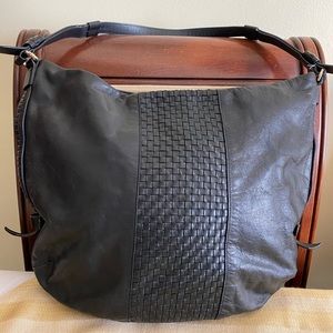 Cole Haan Black leather purse